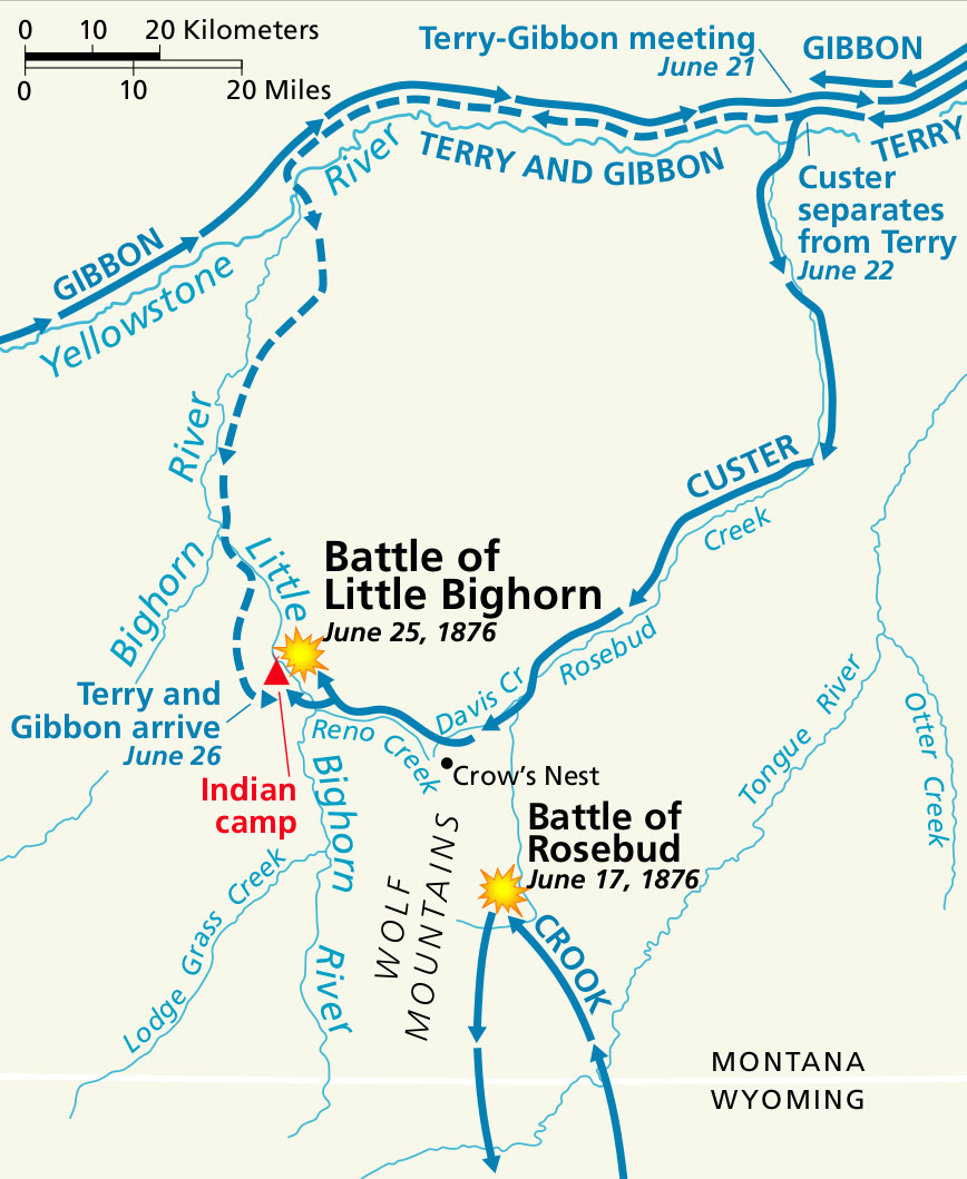 File:nps Little-Bighorn-Battle-Map - Wikimedia Commons regarding Battle Of Little Bighorn Map Usa