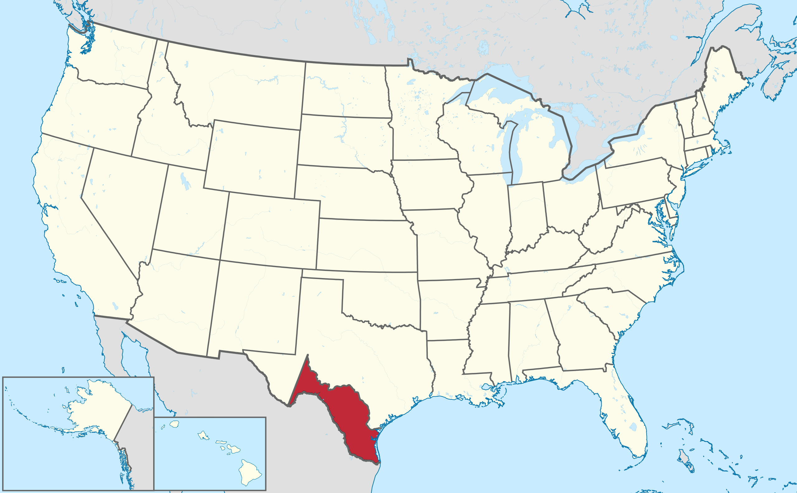 File:republic Of The Rio Grande With In The United States inside Rio Grande On Map Of Usa