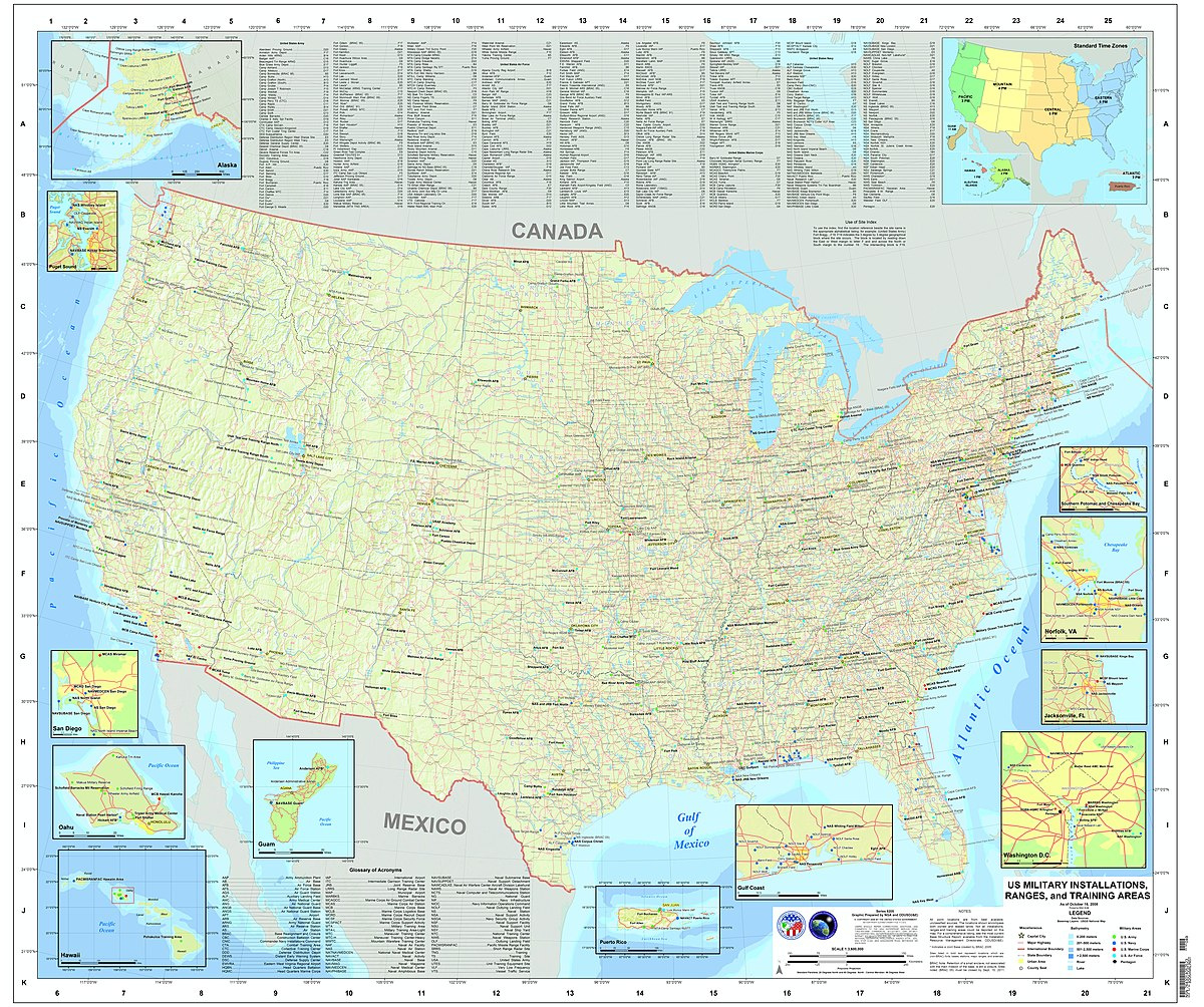 File:u.s. Military Installations Map - Wikimedia Commons inside Map Of Military Bases In Usa