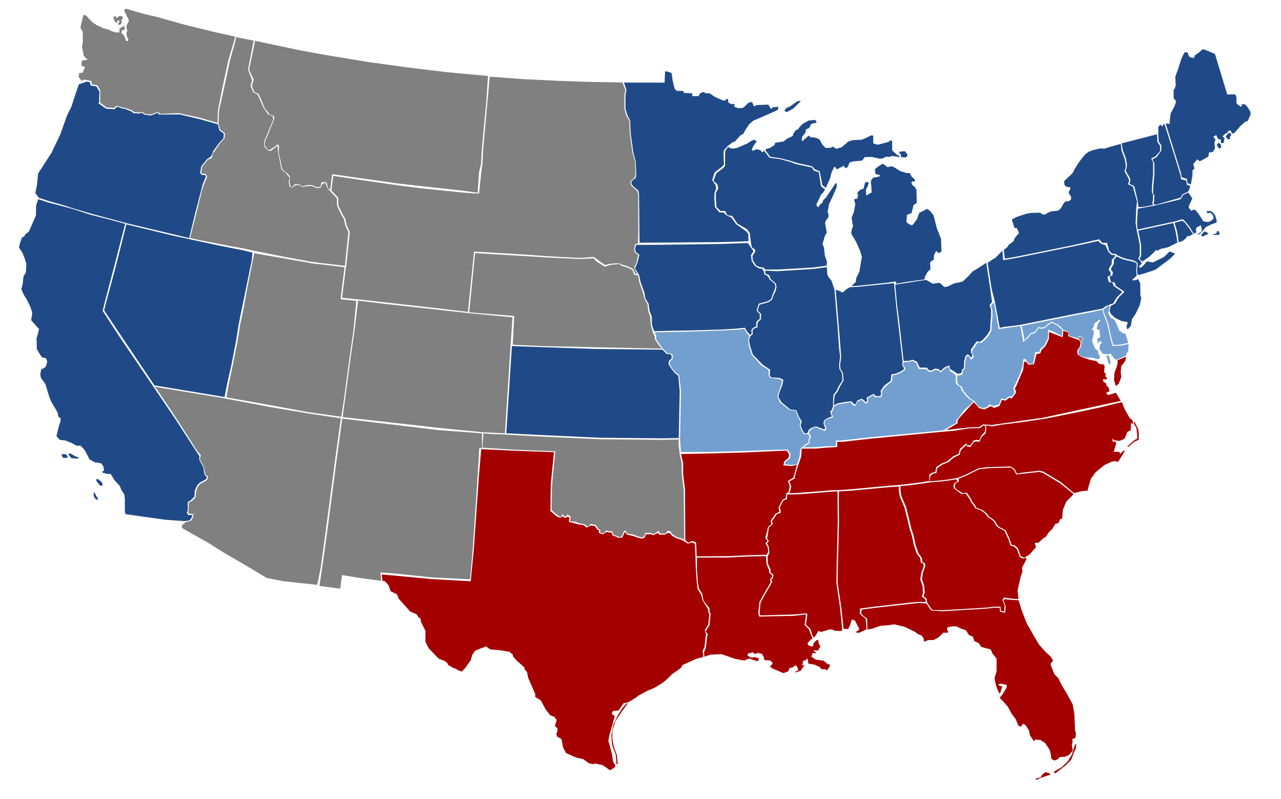 File:us Map 1864 Civil War Divisions.svg - Wikimedia Commons intended for Map of the USA During the Civil War