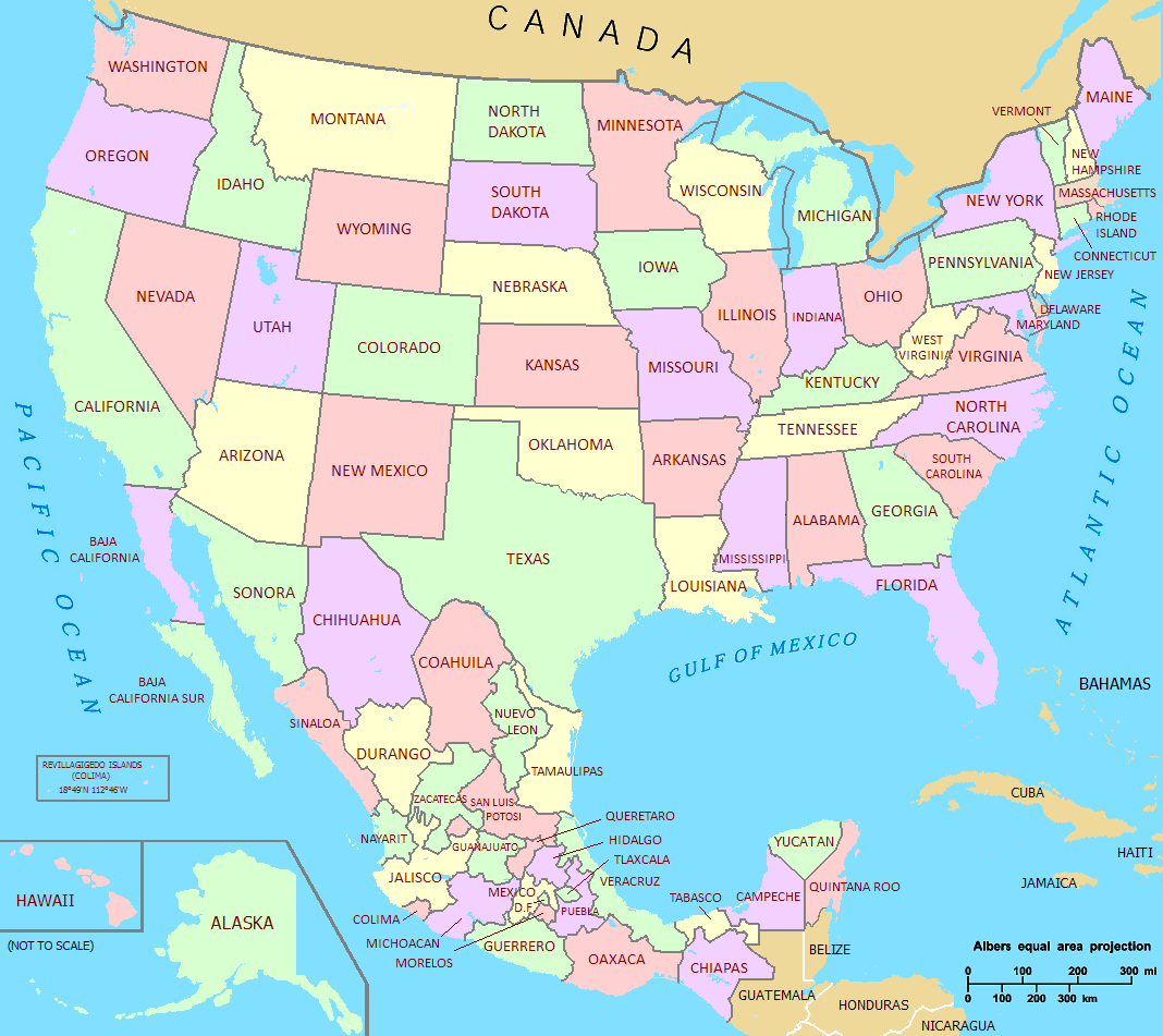File:us-Mexico Union - Wikimedia Commons throughout Map of USA and Mexico States