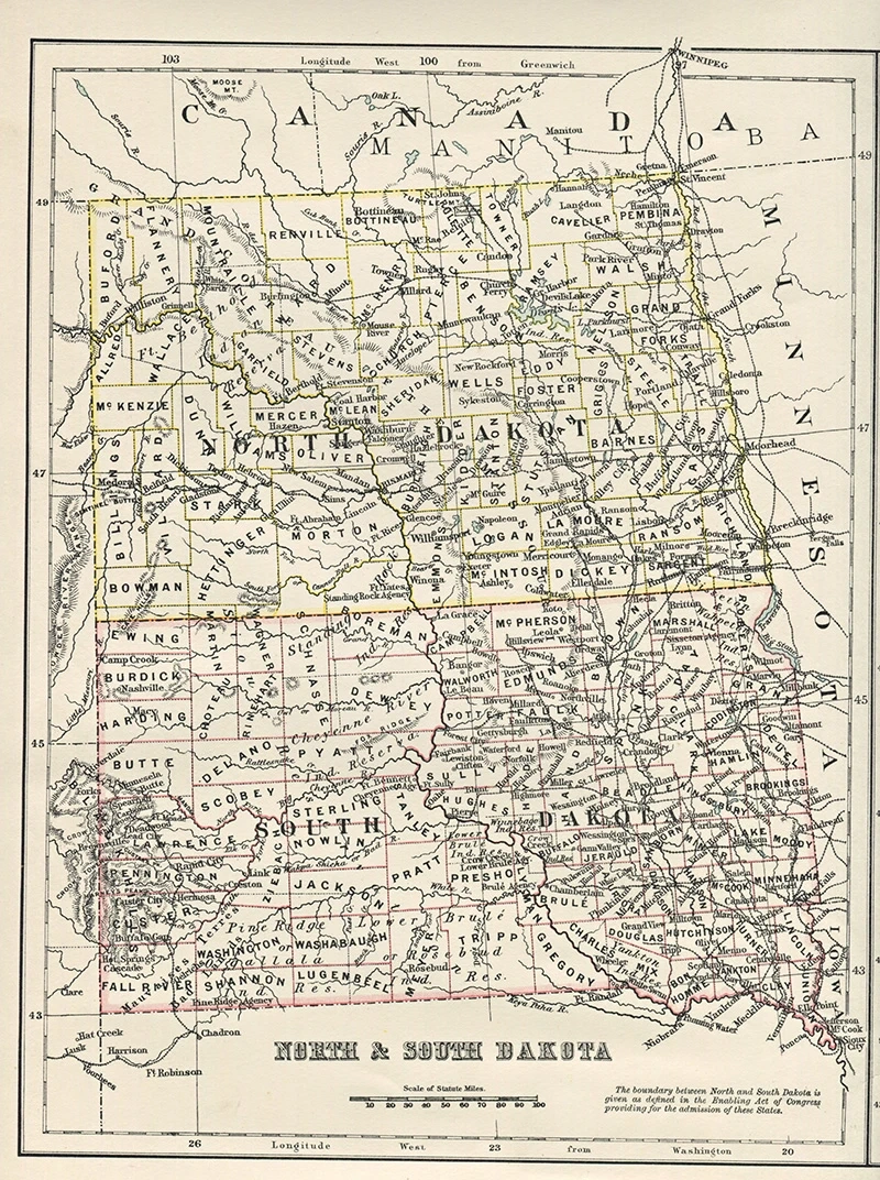 Free Antique Us State Maps To Download (Mainly Midwest) - Picture in Historic County Maps of States USA