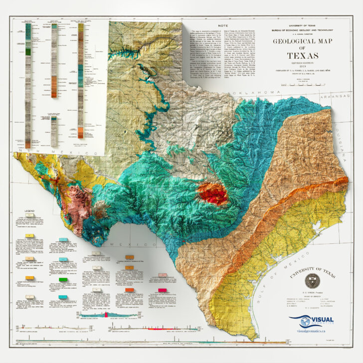 What Parts of USA Have Red Clay Geological Map