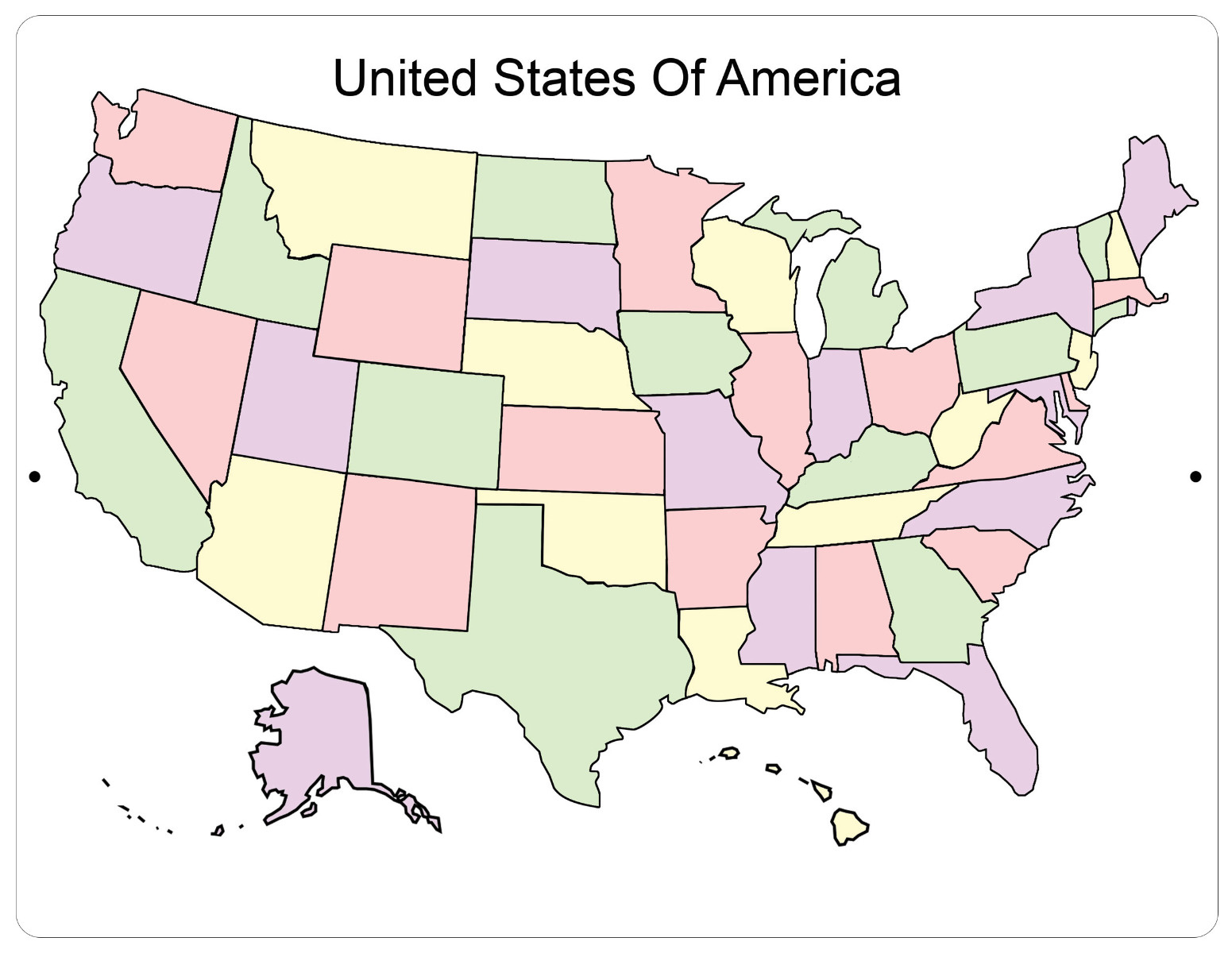 Get The Usa Map For Easy Learning for Blank Map Of Usa To Fill In Online