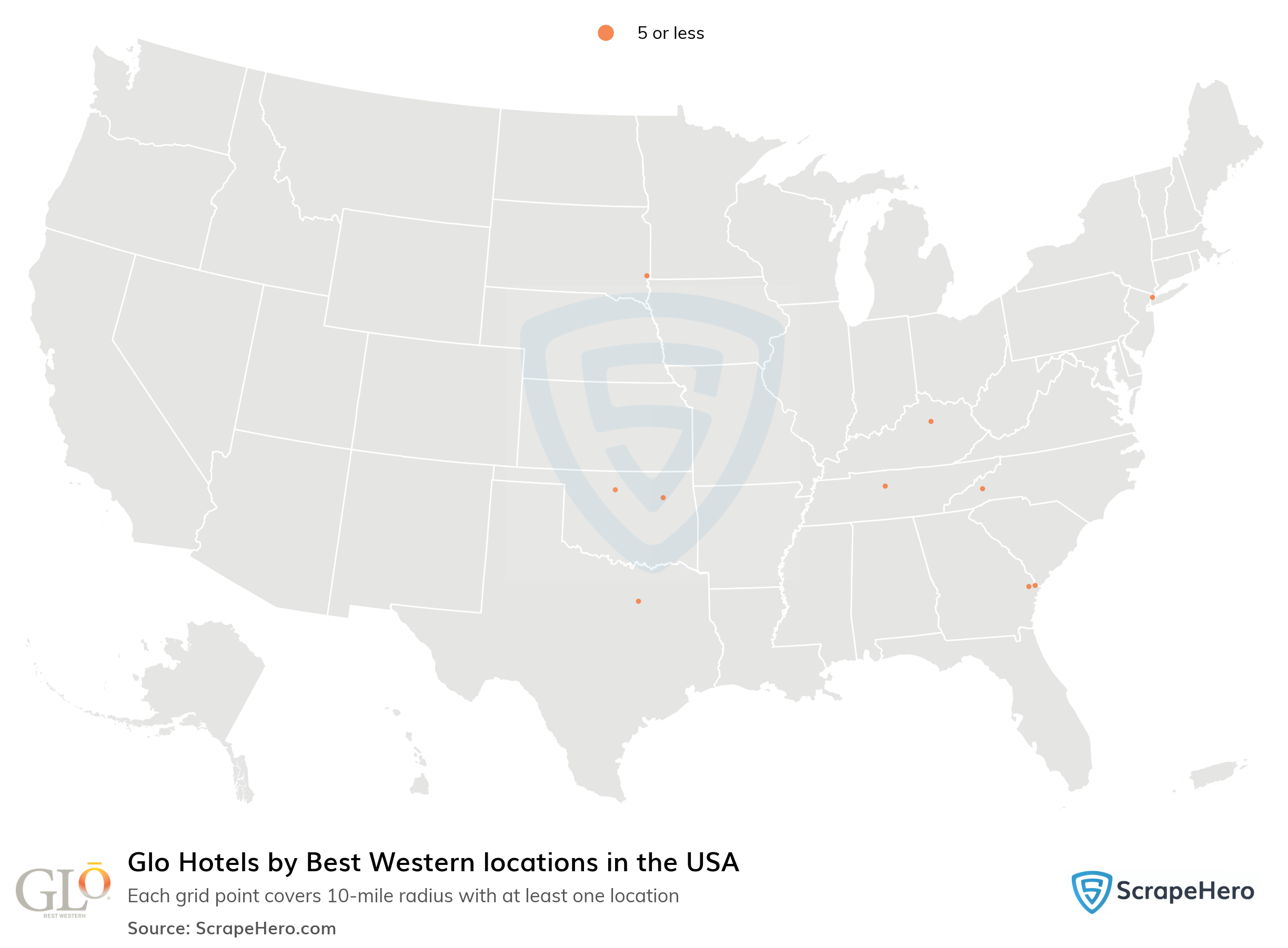 Glo Hotelsbest Western Locations In The Usa intended for Map of Best Western Hotels In USA
