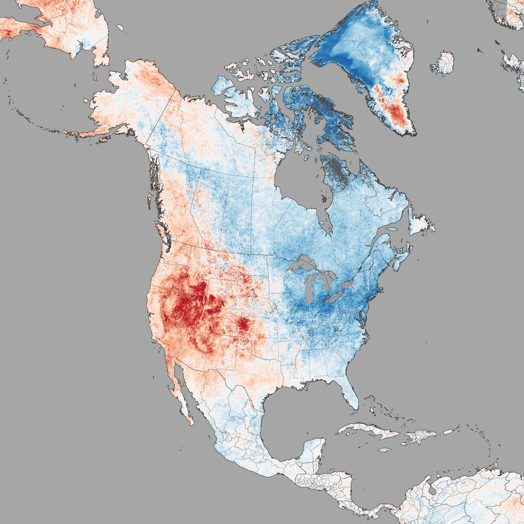 Going Hot And Cold In February with Temperature Map of USA In February