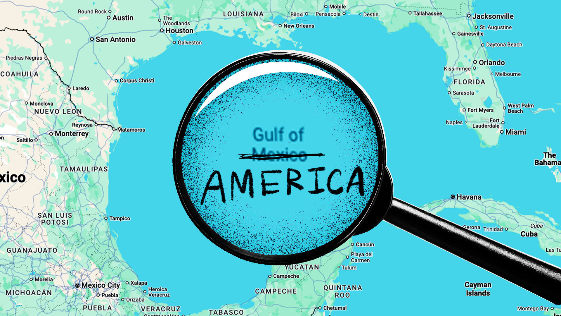 Google Maps Faces Strong Backlash To Gulf Of Mexico Name Change intended for Google Maps USA Gulf of America