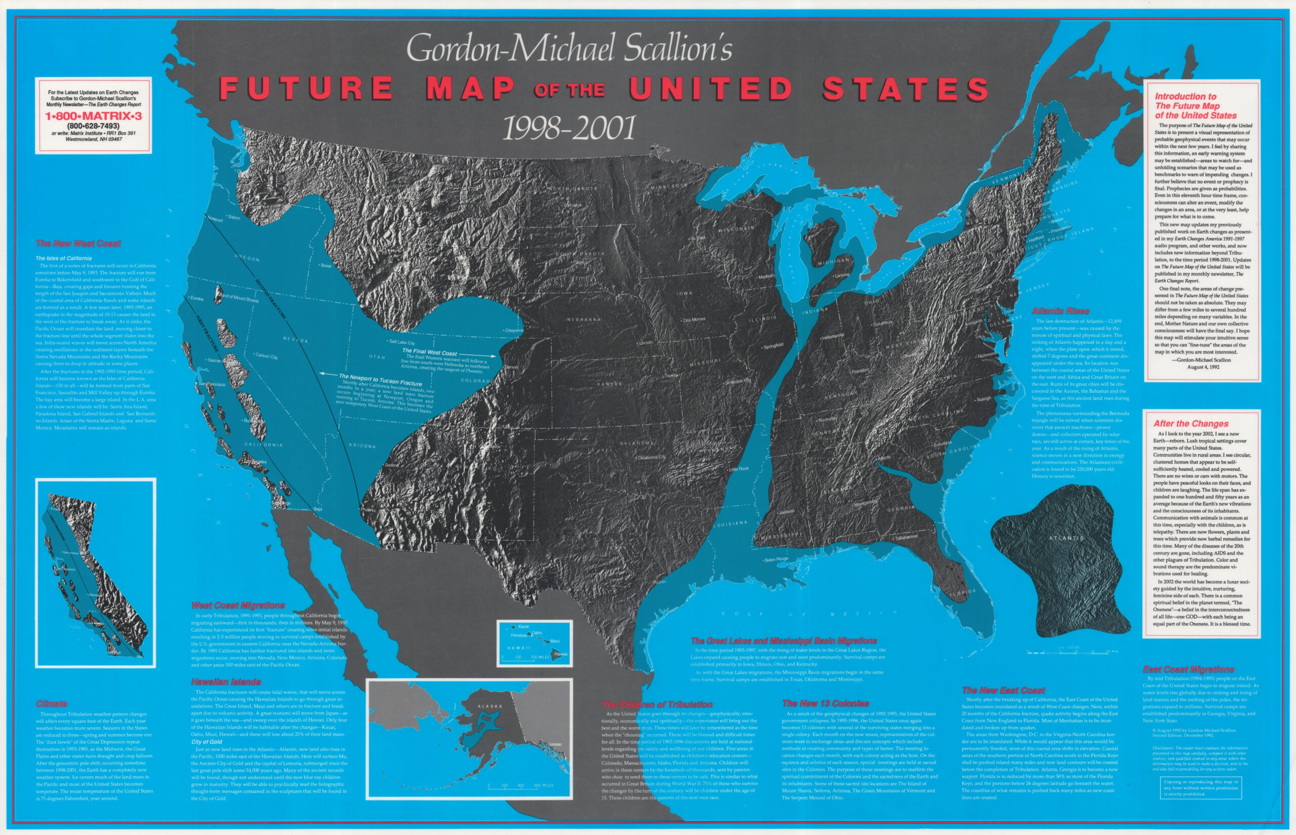 Gordon-Michael Scallion&amp;#039;S Future Map Of The pertaining to Us Navy Map of Future USA