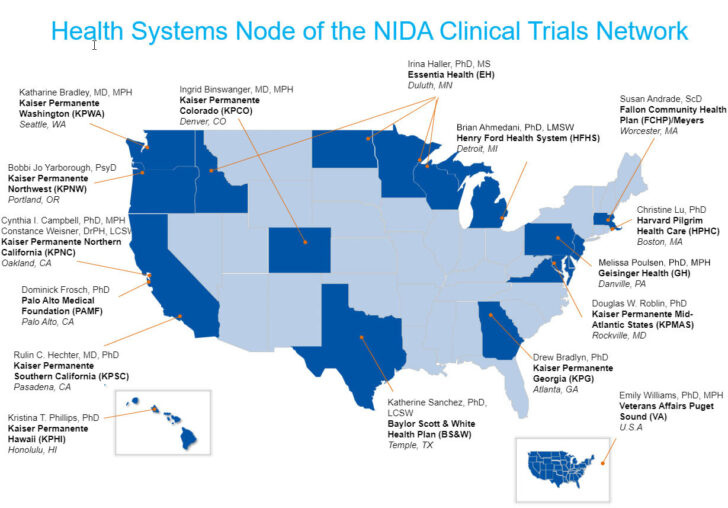 Map of Kaiser Permanente Locations In USA Map of Kaiser Permanente Locations In USA