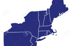 Hochwertige Karte Der Nordöstlichen Region Der Vereinigten Staaten regarding Map of Northeast Region of USA