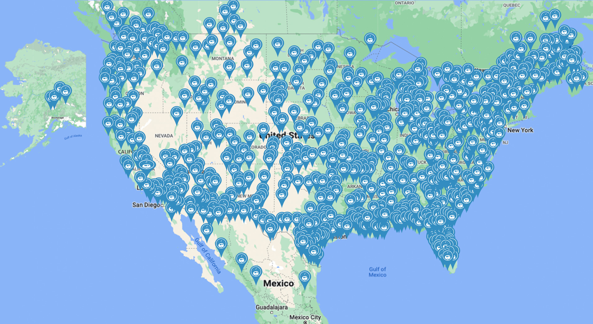 Home Page | Passport America, The Original 50% Discount Camping pertaining to Map of Rv Parks In USA