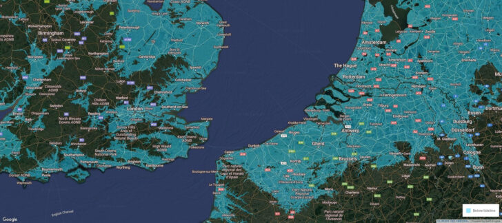 Map of USA If Ice Caps Melt
