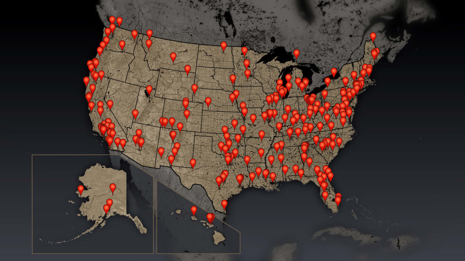 Interactive: Examine The Cases Featured In Season 4 Of Dateline with regard to Map Of Missing Persons In Usa
