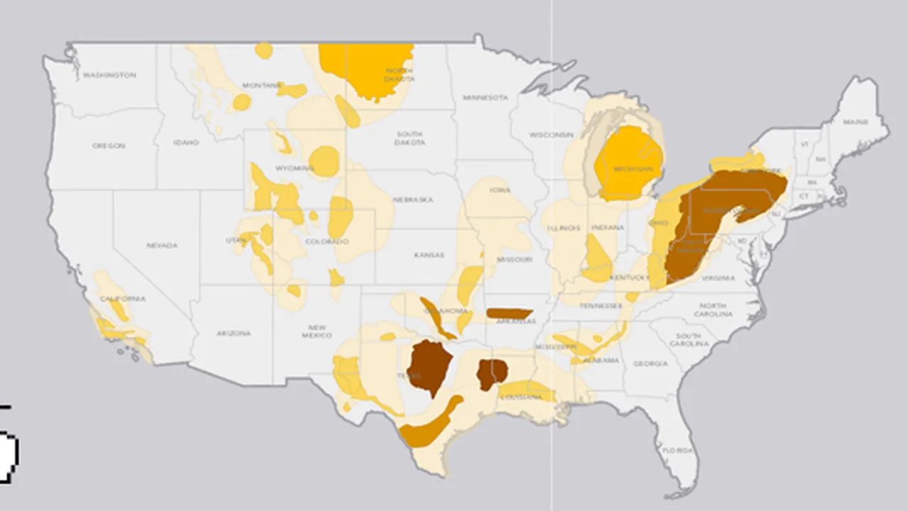 Interactive: Mapping The Shale Gas Boom pertaining to Map Of Fracking Sites In Usa
