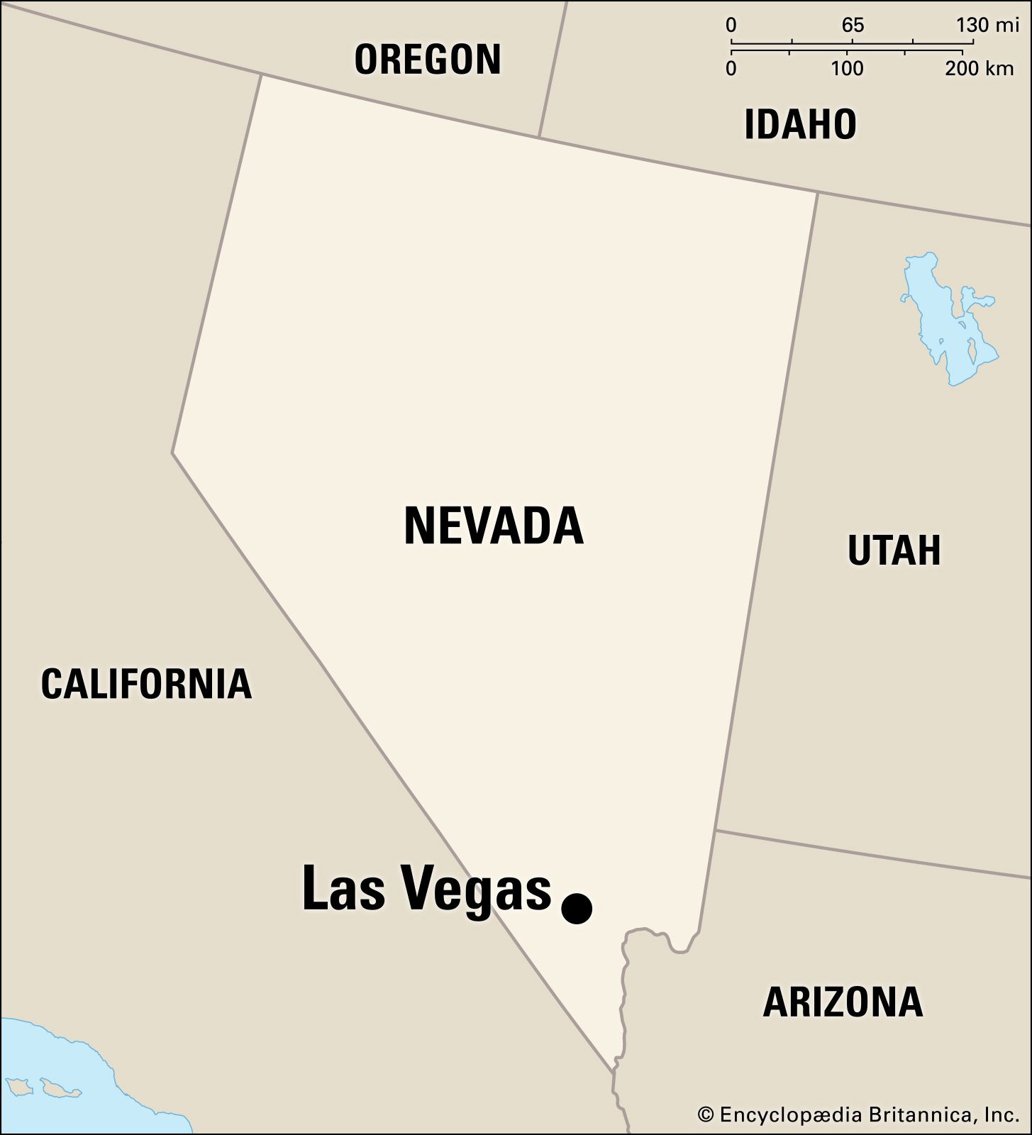 Las Vegas | History, Layout, Population, Map, Economy, &amp;amp; Facts inside Map Of Usa States Las Vegas