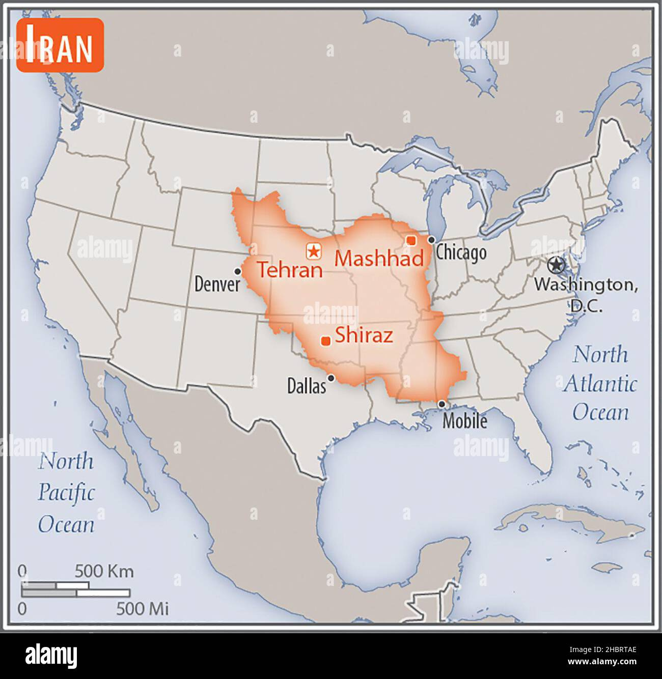 Map Of Iran. Comparison Of The Areas Of Two Countries. The Area Of within Map Of Iran Superimposed Over Usa