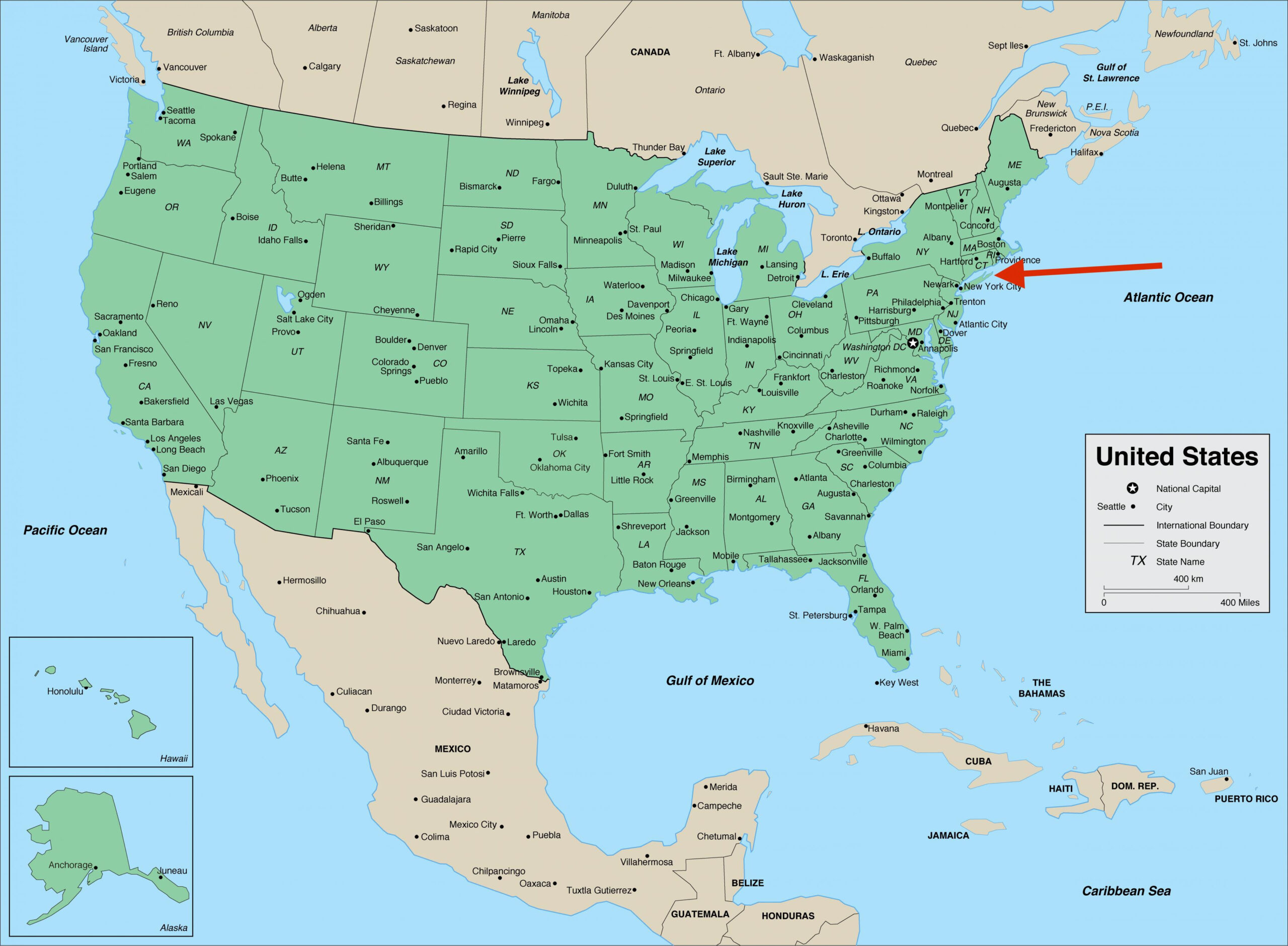 Map Of Long Island: Offline Map And Detailed Map Of Long Island City with Long Island On Map Of Usa