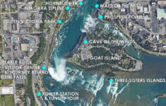 Map Of Niagara Falls intended for Niagara Falls On A Map of the USA