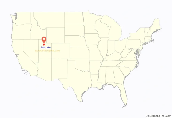 Where Is Salt Lake City On the Map of USA