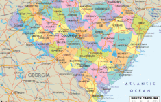 Map Of South Carolina – Detailed South Carolina Map With Cities pertaining to Map Of South Carolina Usa With Cities