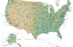 Map Of Usa – United States Of America – Gis Geography intended for Picture of the Map of USA