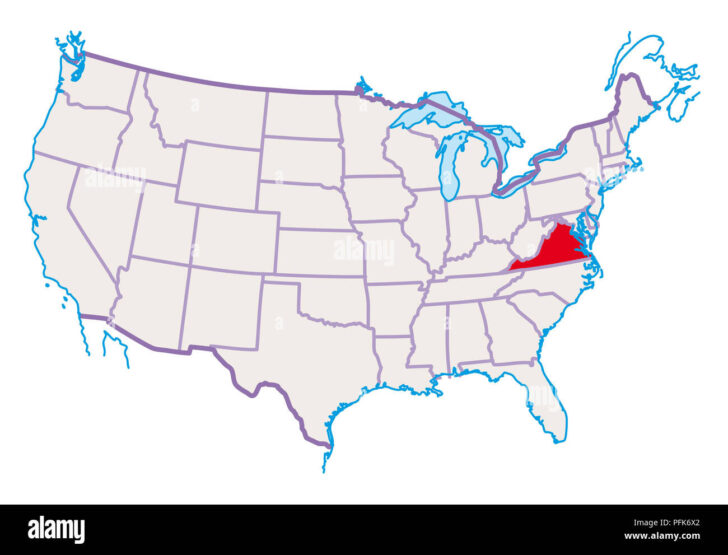 Where Is Virginia On the Map of USA