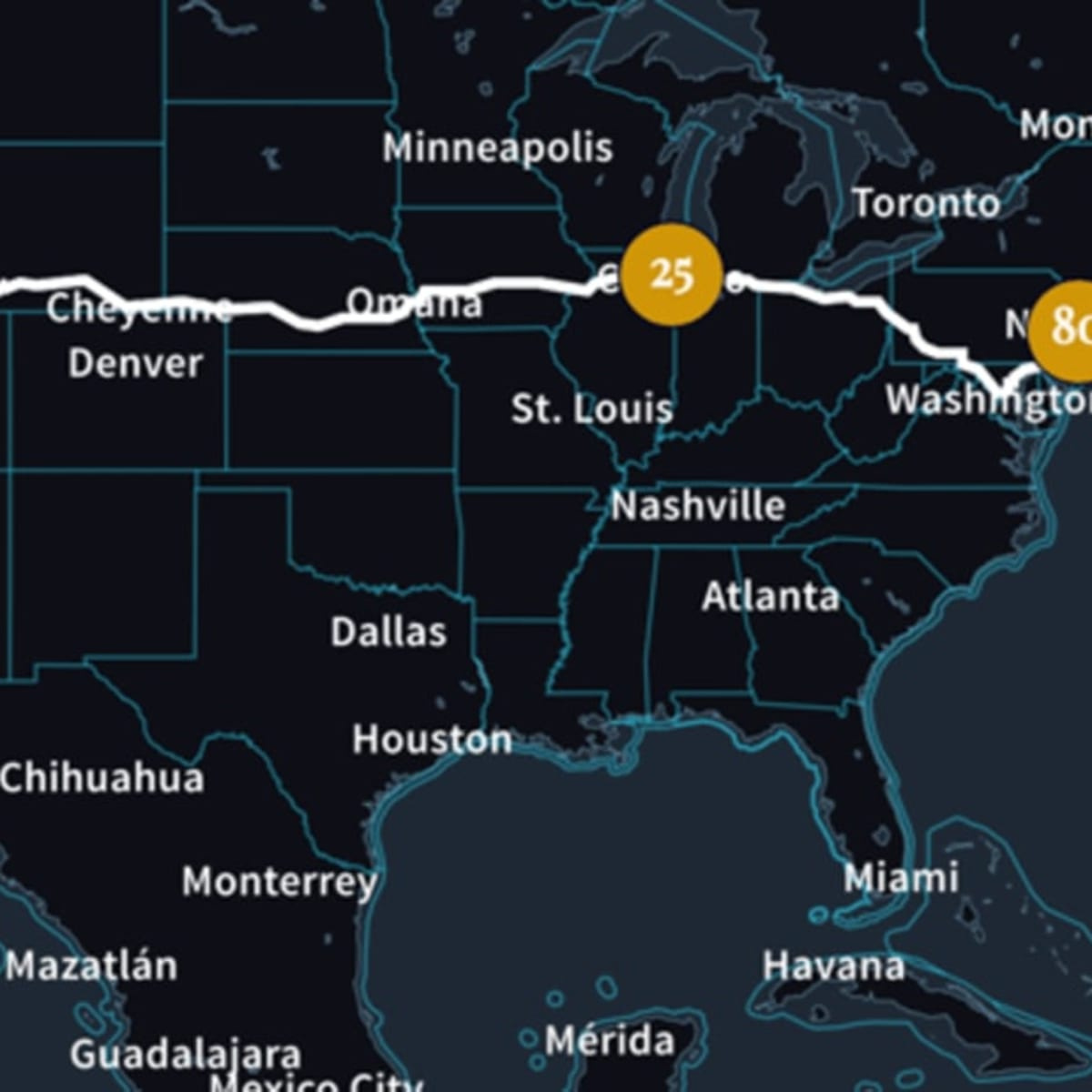 Map Plots The Fastest Route To America&amp;#039;S Michelin-Starred Restaurants with Map of Michelin Star Restaurants In USA