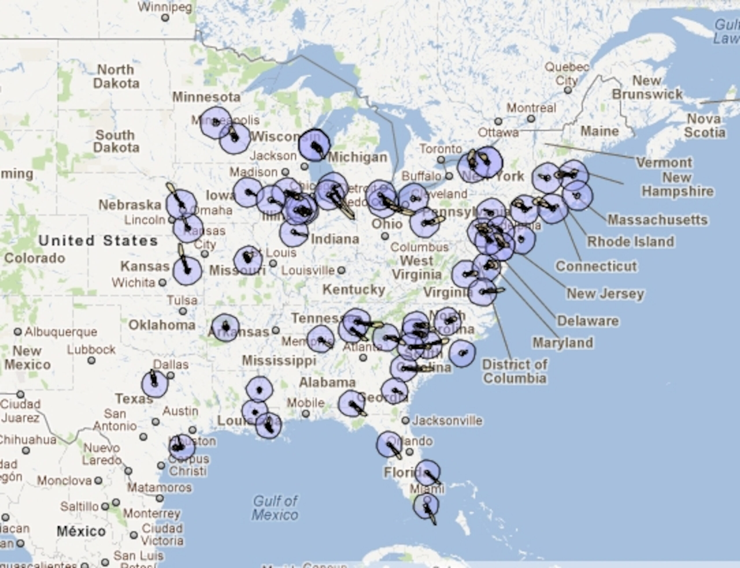 Mapping Nuclear Fallout After Fukushima | National Geographic regarding Map Of Nuclear Plants In Usa