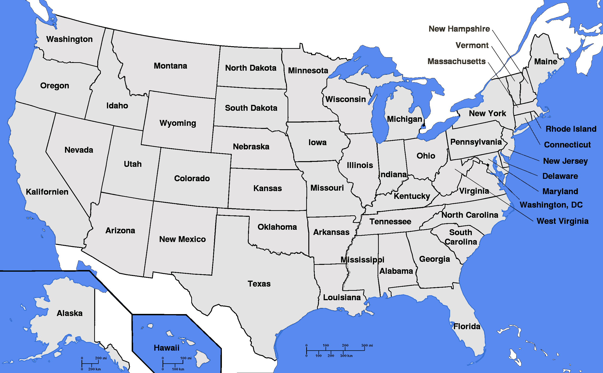 Maps Of The U.s.a. with Map Of The Usa With Names