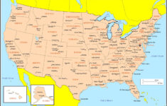 Maps Of The United States intended for Map of USA Cities and States