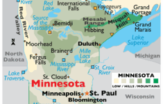 Minnesota Maps & Facts – World Atlas inside Minnesota View of the USA Map