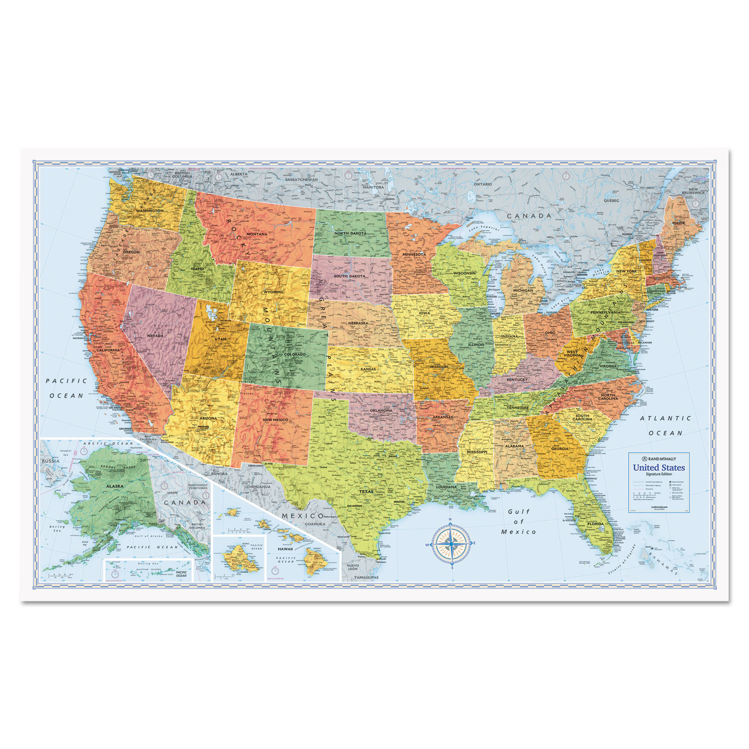 Montana Map Rand Mcnally Arkansas State Map - Easy Read Folded with Rand Mcnally Road Map of USA