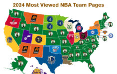 Most Viewed Team Page On Basketball-Referenceus State : R/Mapporn inside Map Of Nba Teams In Usa