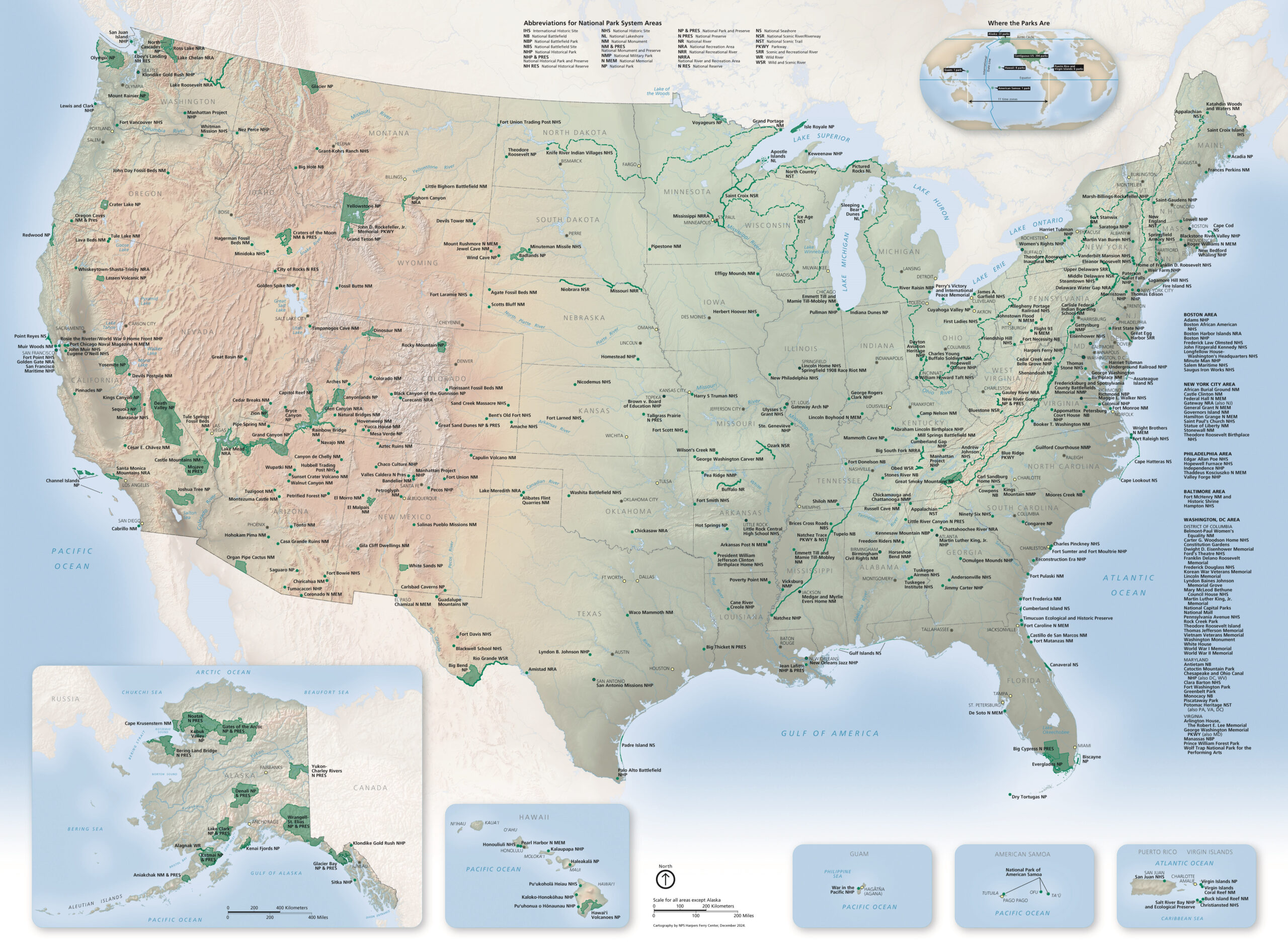National Park Maps 🗺️ | Npmaps pertaining to Map of USA Showing All National Parks