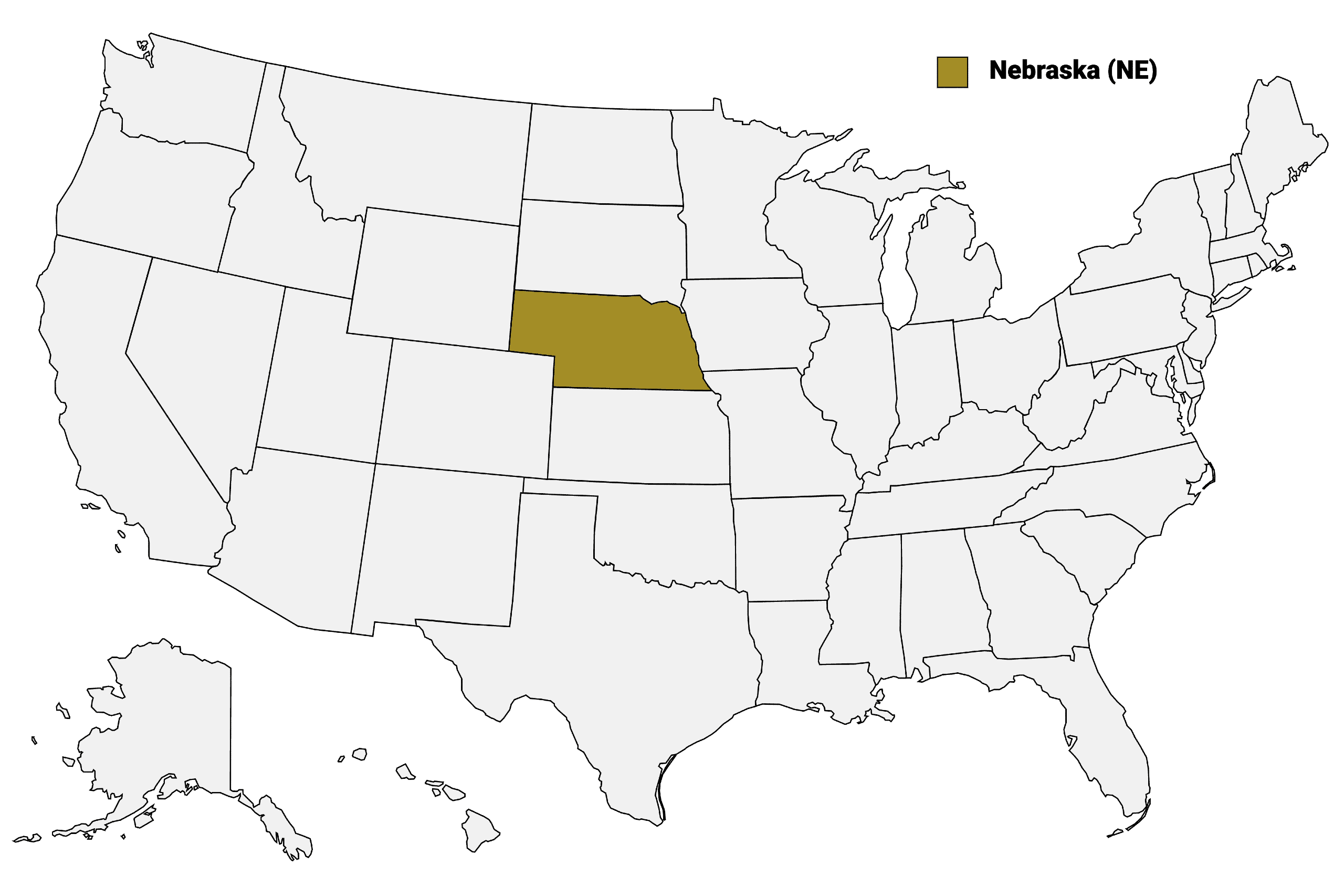 Nebraska Counties Map | Mappr with regard to Where Is Nebraska On The Map Of The Usa