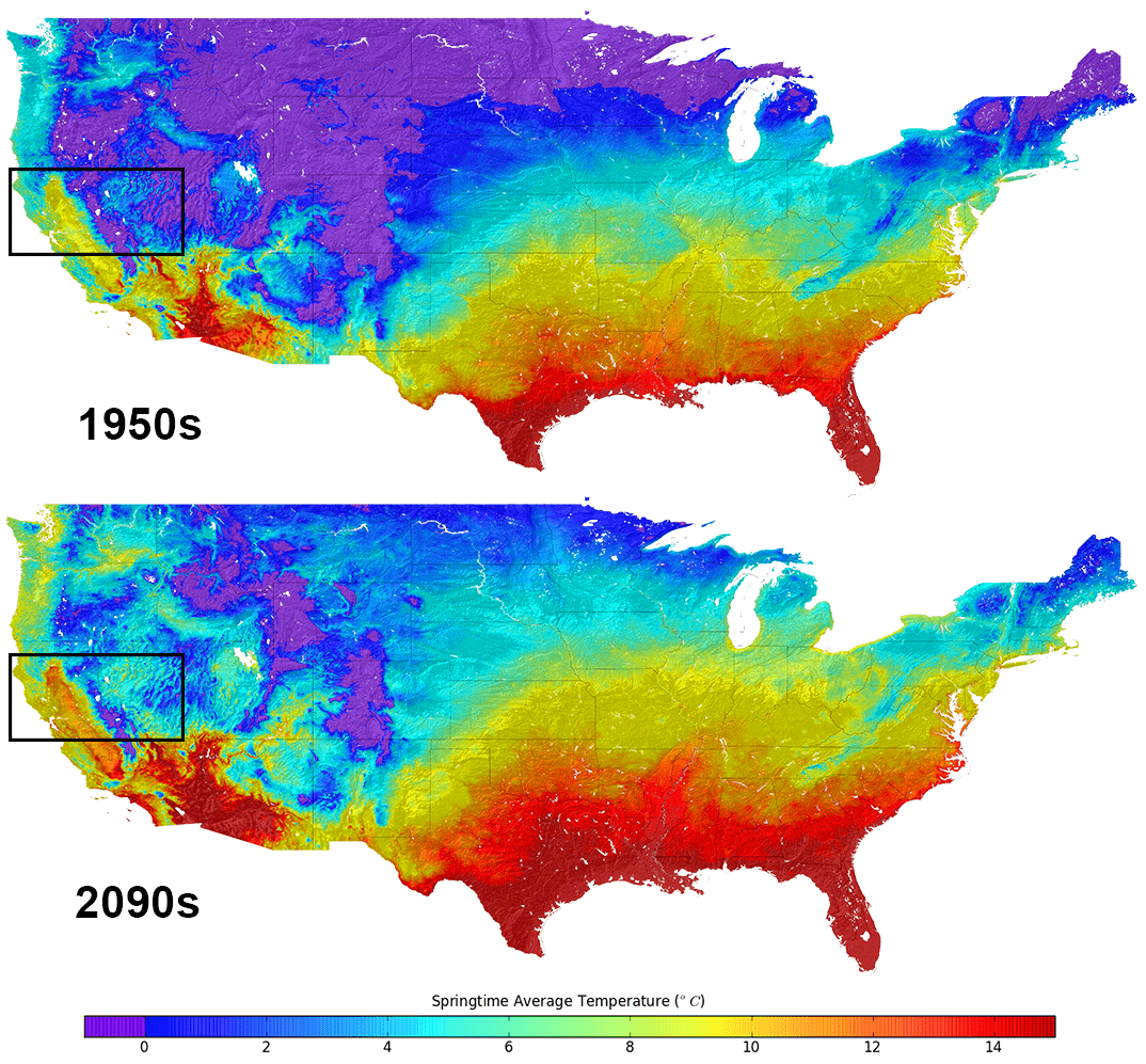 New U.s. Climate Map Shows Temperature Changes In Hd. How To intended for Temperature Map of the USA Today