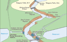 Niagara Falls | City, Map, Height, & Facts | Britannica inside Map Of Niagara Falls Usa Side