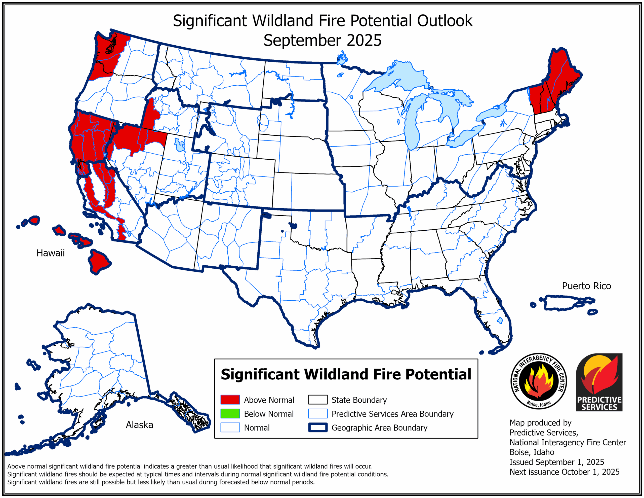 Nifc Maps with Map of Fires In USA Today