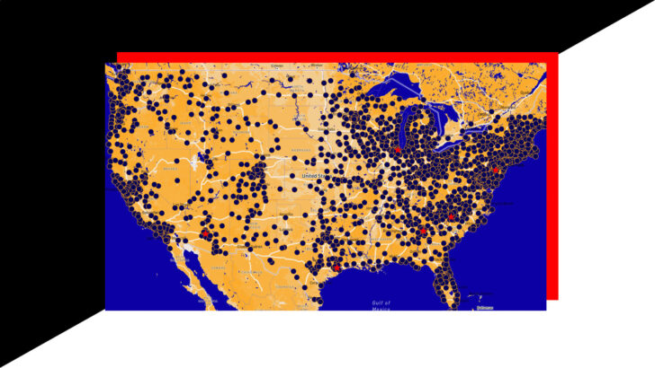 Map of Protests In USA 2025
