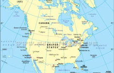 North America Latitude And Longitude Map – Geographic Coordinates throughout Map of USA with Lines of Latitude