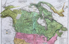 North America (Usa, Canada, Greenland) – America Settentrionale within Map Of Usa Canada And Greenland