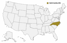 North Carolina Counties Map | Mappr intended for North Carolina On Map Of Usa