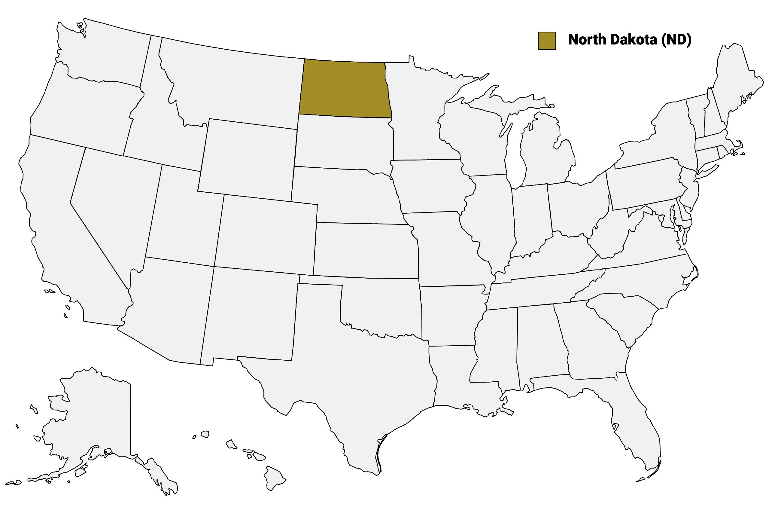 North Dakota Counties Map | Mappr pertaining to North Dakota On Map Of Usa