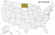 North Dakota Counties Map | Mappr with regard to North Dakota On the Map of USA