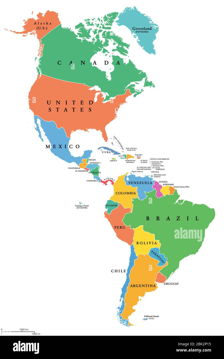 North South America Map Mexico Cut Out Stock Images &amp;amp; Pictures - Alamy regarding Map Of South Usa And Mexico