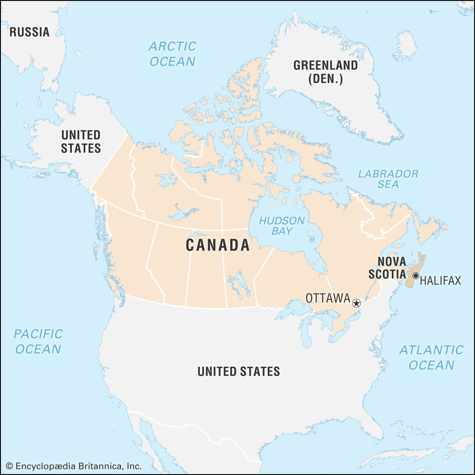 Nova Scotia | History, Map, Points Of Interest, &amp;amp; Facts | Britannica inside Map Of Nova Scotia And Usa