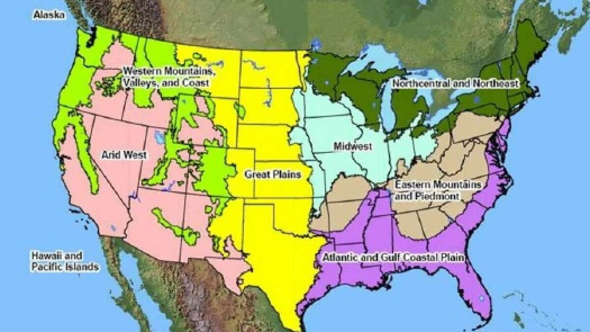 Our Turn At This Earth: The Great Plains Is Not The Midwest | Hppr pertaining to Map of the Great Plains USA