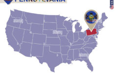 Philadelphia Map Pin Stock Vector Images – Alamy within Where Is Philadelphia On the Map of USA