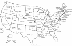 Printable Us Maps With States (Usa, United States, America) – Free with regard to Map of USA with States and Capitals Labeled