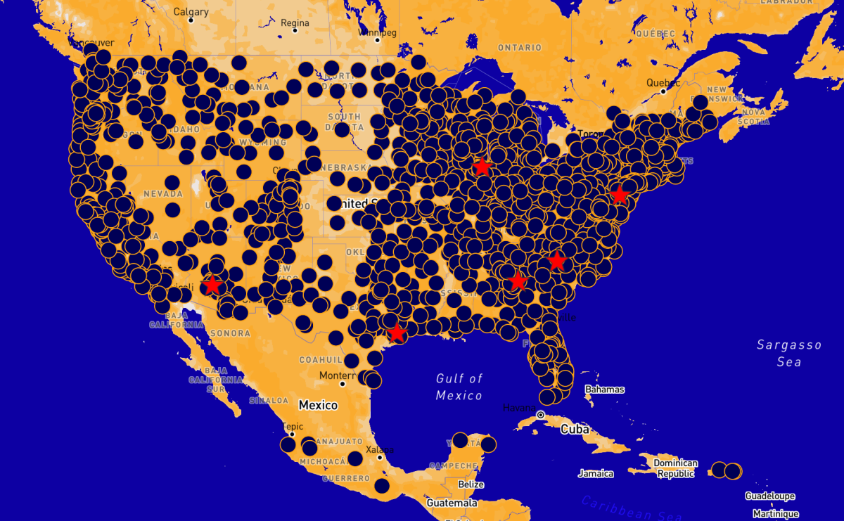 Protests Of Trump Policies Planned In 14 Locations Across Sooner intended for Map of Protests In USA 2025